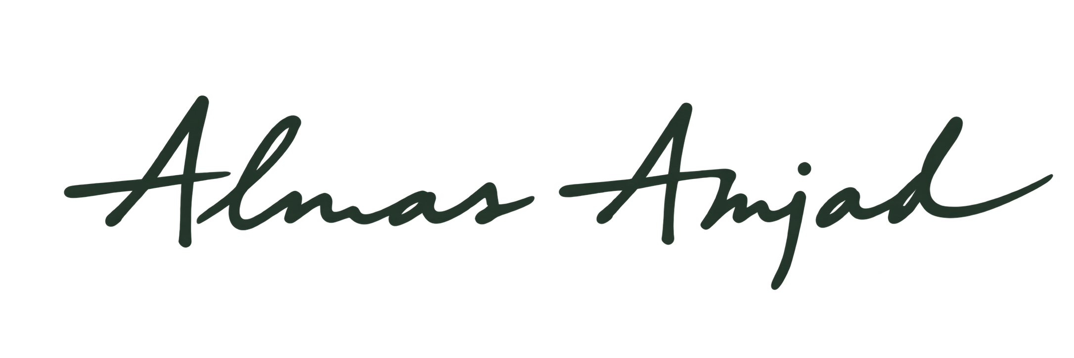 Almas Amjad signature